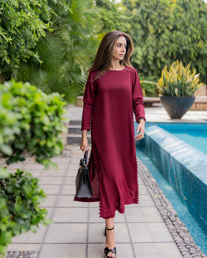 Burgundy Amaani Set