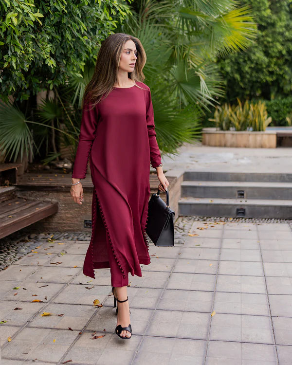 Burgundy Amaani Set